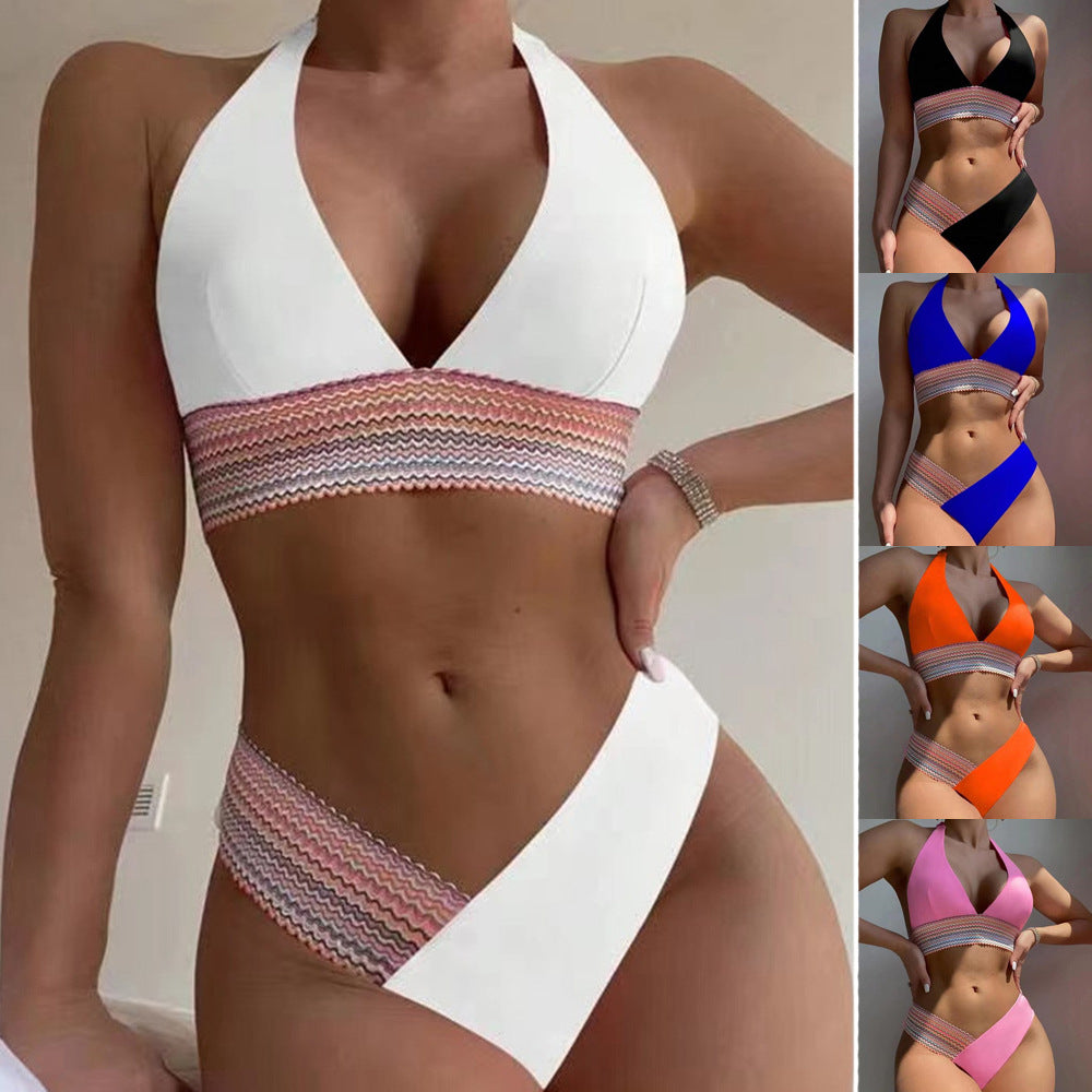 Colorblock – Bikini Zweiteiler Colorblock Design