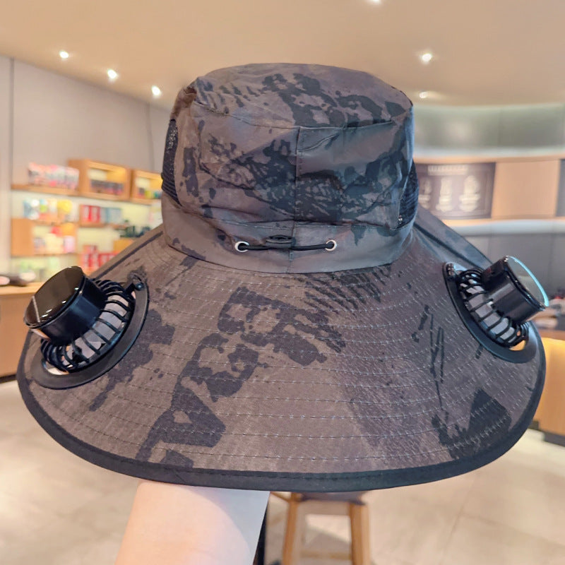 Solar Cap – Hut mit Solar-Ventilator Outdoor