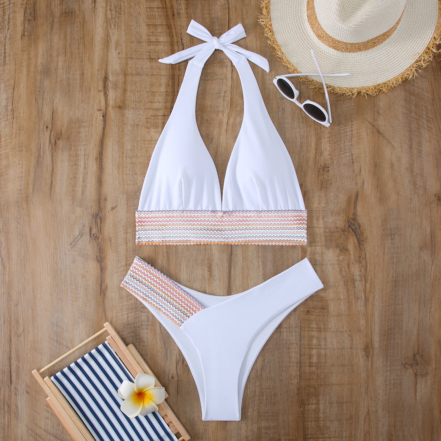 Colorblock – Bikini Zweiteiler Colorblock Design
