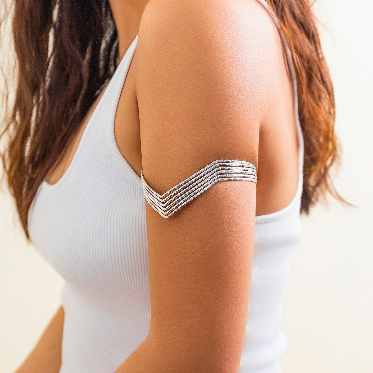 Retro Pfeil Quasten Armkette – Mehrlagig | Arm- & Beinkette