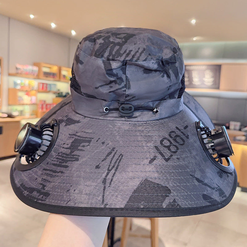 Solar Cap – Hut mit Solar-Ventilator Outdoor