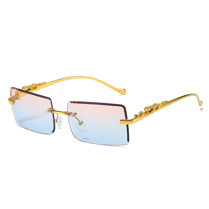 Rimless Square Sonnenbrille
