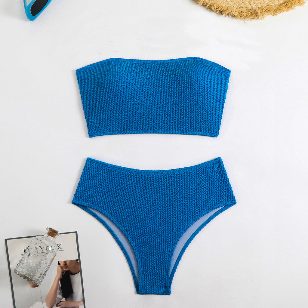 Bandeau Noir – Eleganter Trägerloser Badeanzug