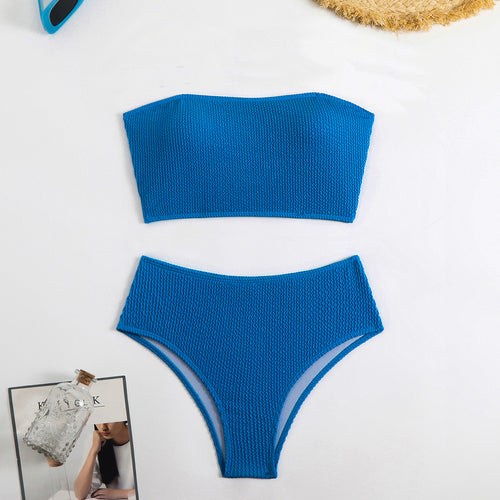 Bandeau Noir – Eleganter Trägerloser Badeanzug