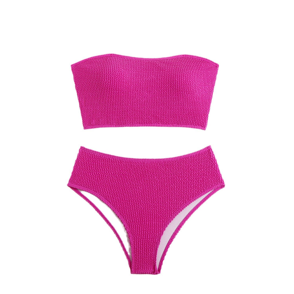 Bandeau Noir – Eleganter Trägerloser Badeanzug