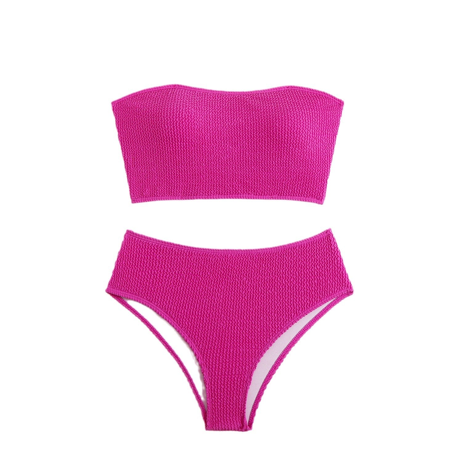 Bandeau Noir – Eleganter Trägerloser Badeanzug
