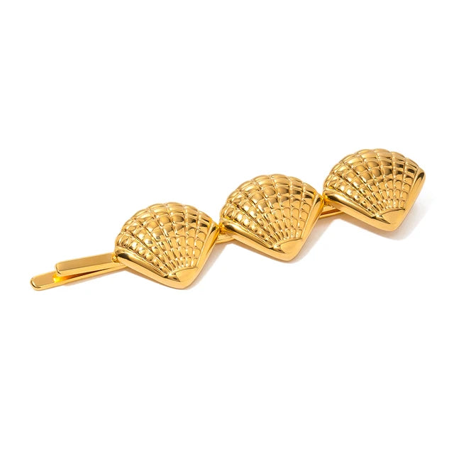Edelstahl Muschel Haarspange – Ocean INS Style | 15 Designs