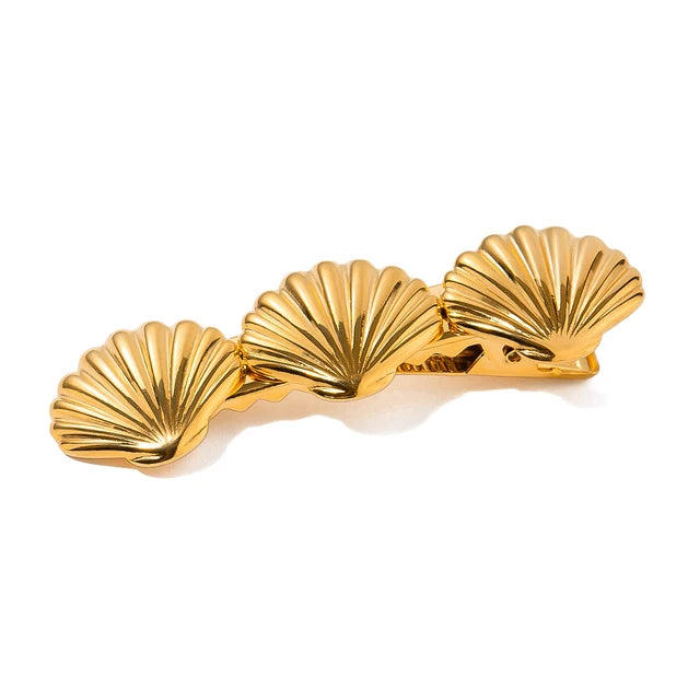 Edelstahl Muschel Haarspange – Ocean INS Style | 15 Designs