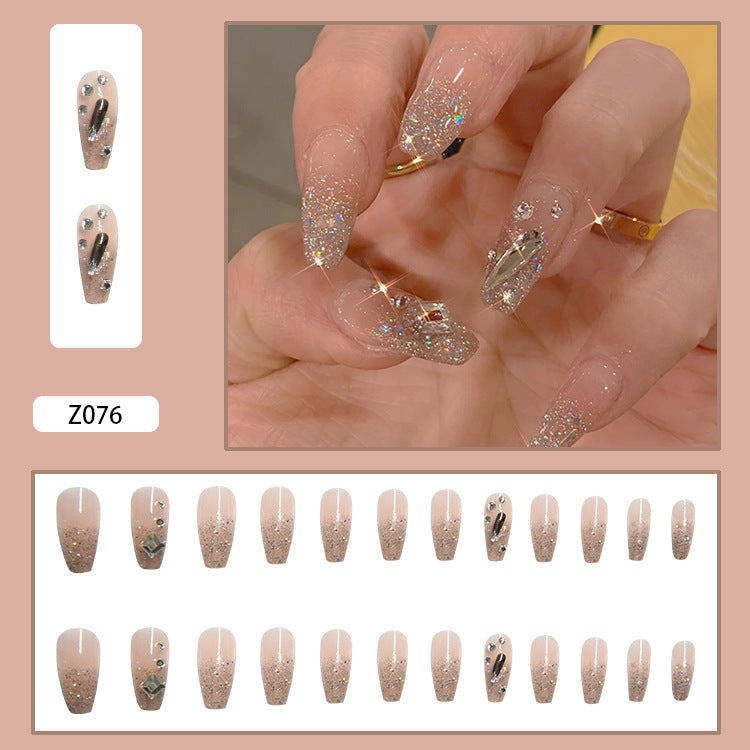 Press-On Nails Abnehmbar – Fertige Manicure Nagelpatches