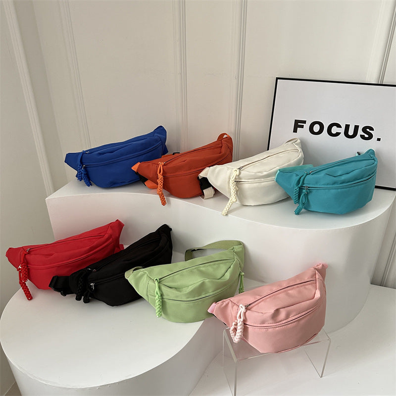 Gürteltasche Damen Sport-Look – Bauchtasche Oxford in 8 Farben