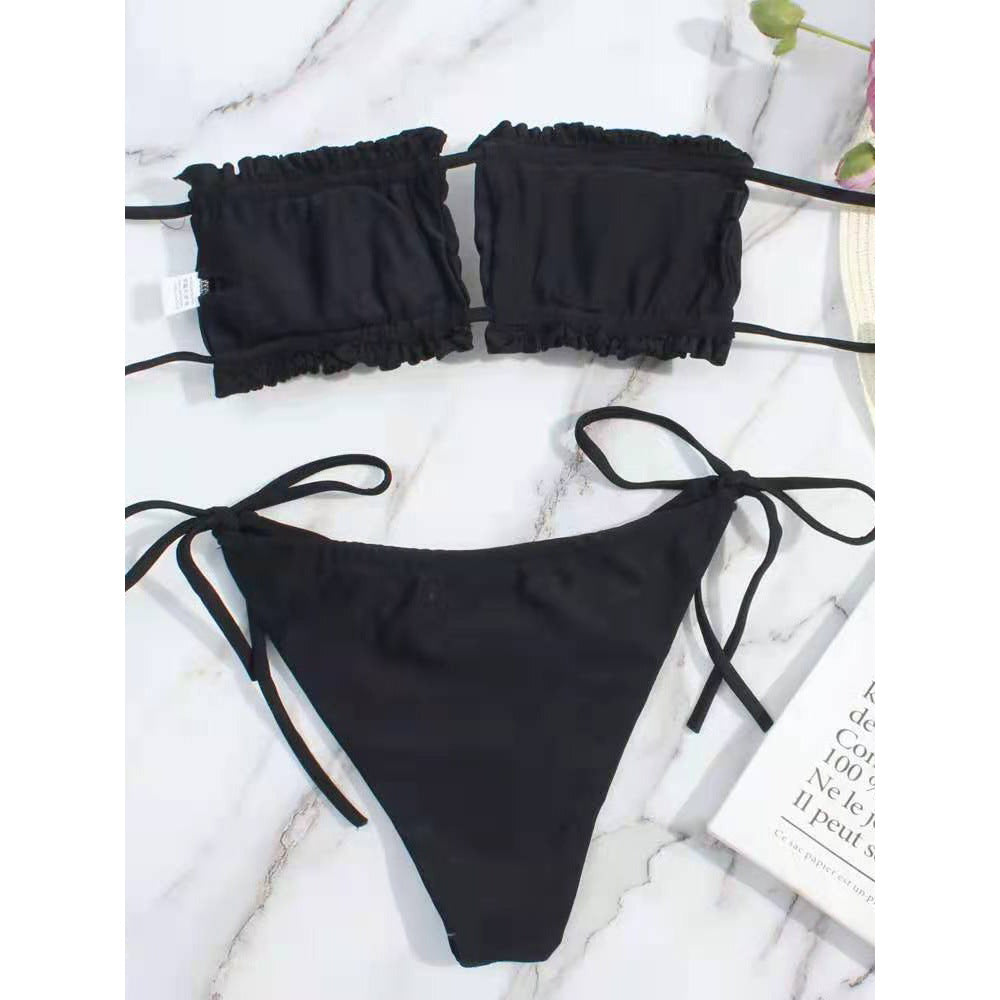 Bandeau – Trägerloser Bikini Zweiteiler