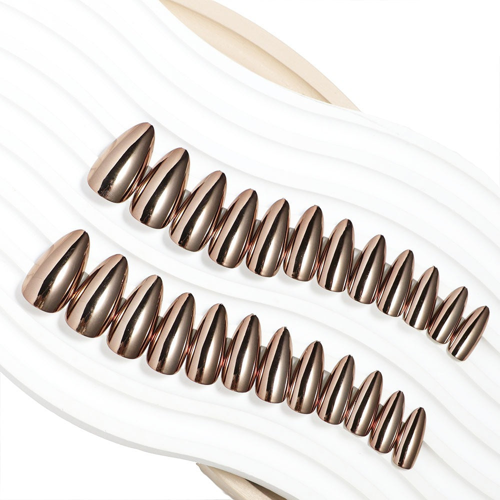 Press-On Nails Galvanis Metallic Kunstnägel