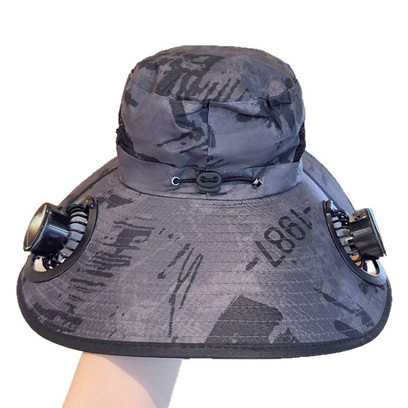 Solar Cap – Hut mit Solar-Ventilator Outdoor