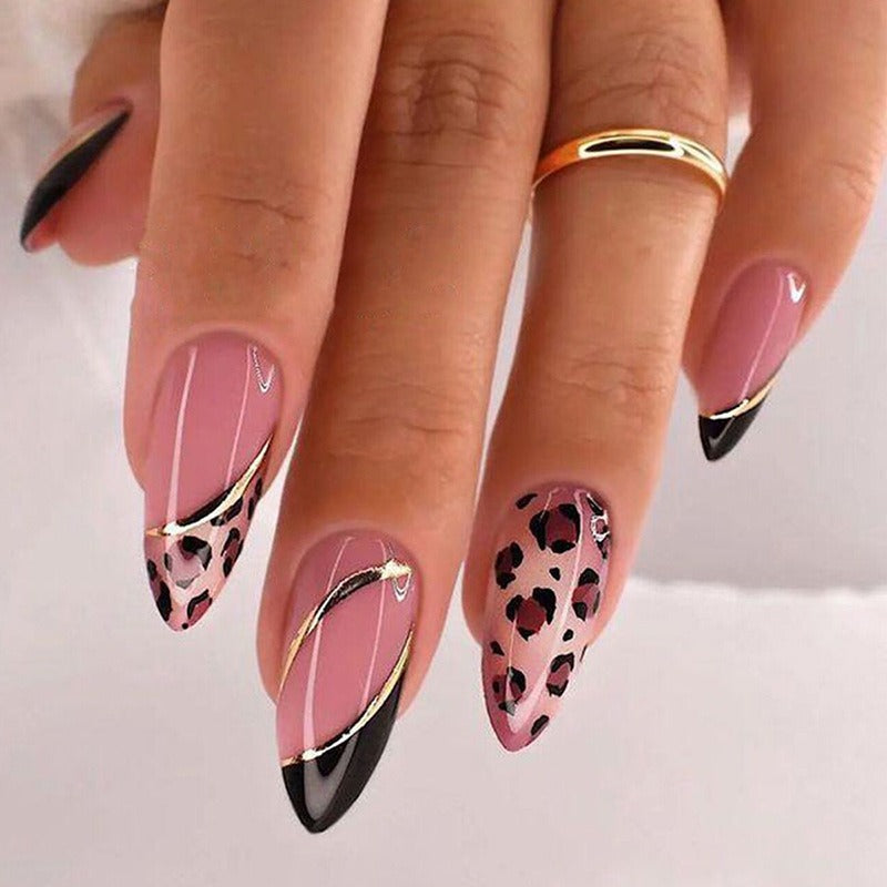 Press-On Nails Mandel Ins Style – Hot Girl Nageldesign