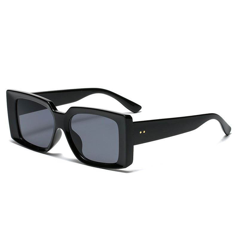 Retro Sonnenbrille Damen Eckig – Candy-Farben Streetstyle