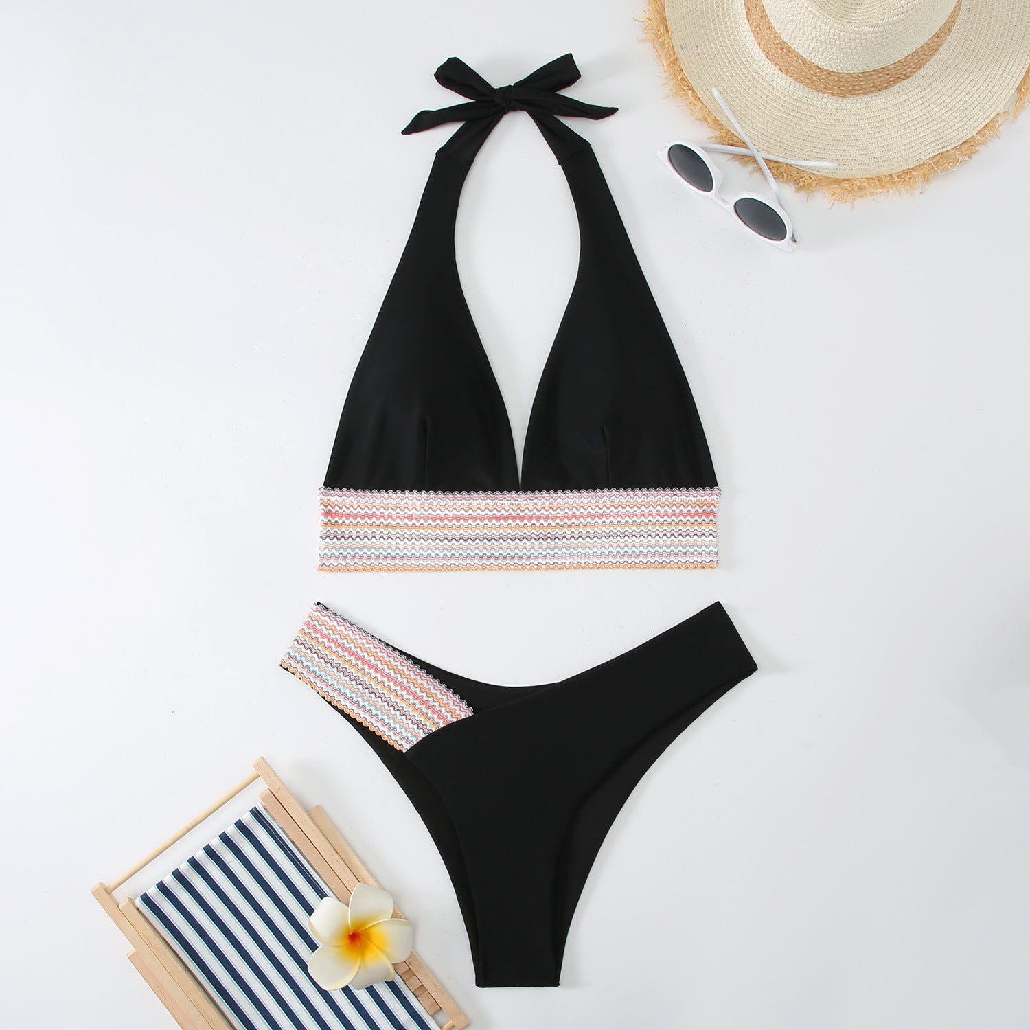Colorblock – Bikini Zweiteiler Colorblock Design