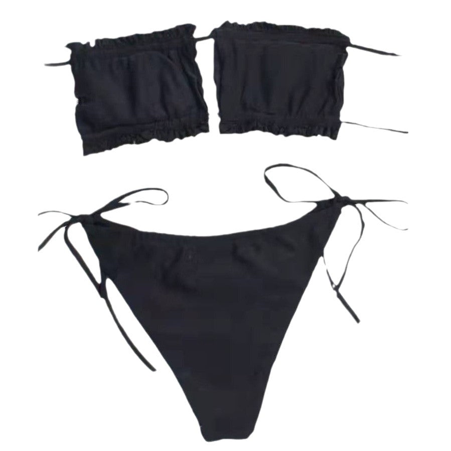 Bandeau – Trägerloser Bikini Zweiteiler
