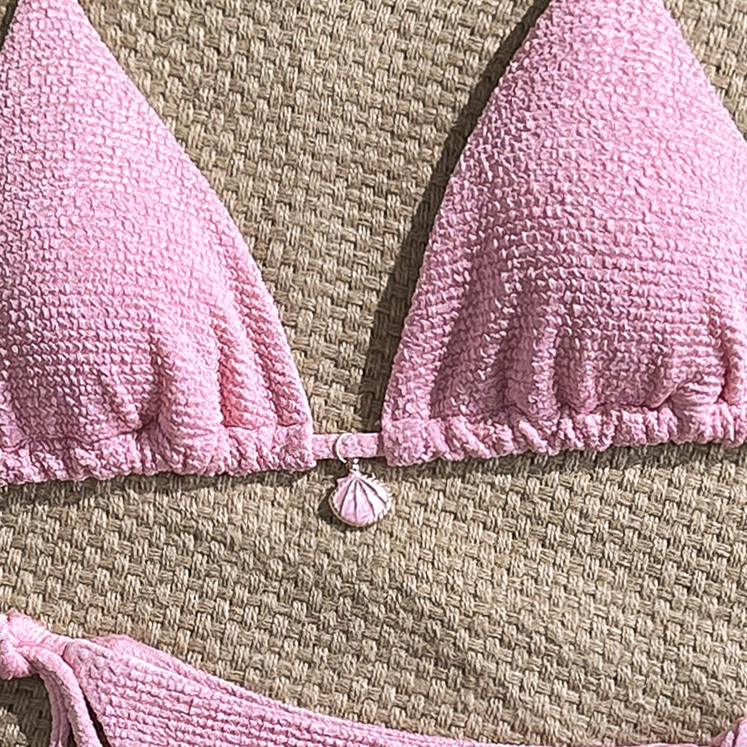 Solids – Einfarbiger Split Bikini