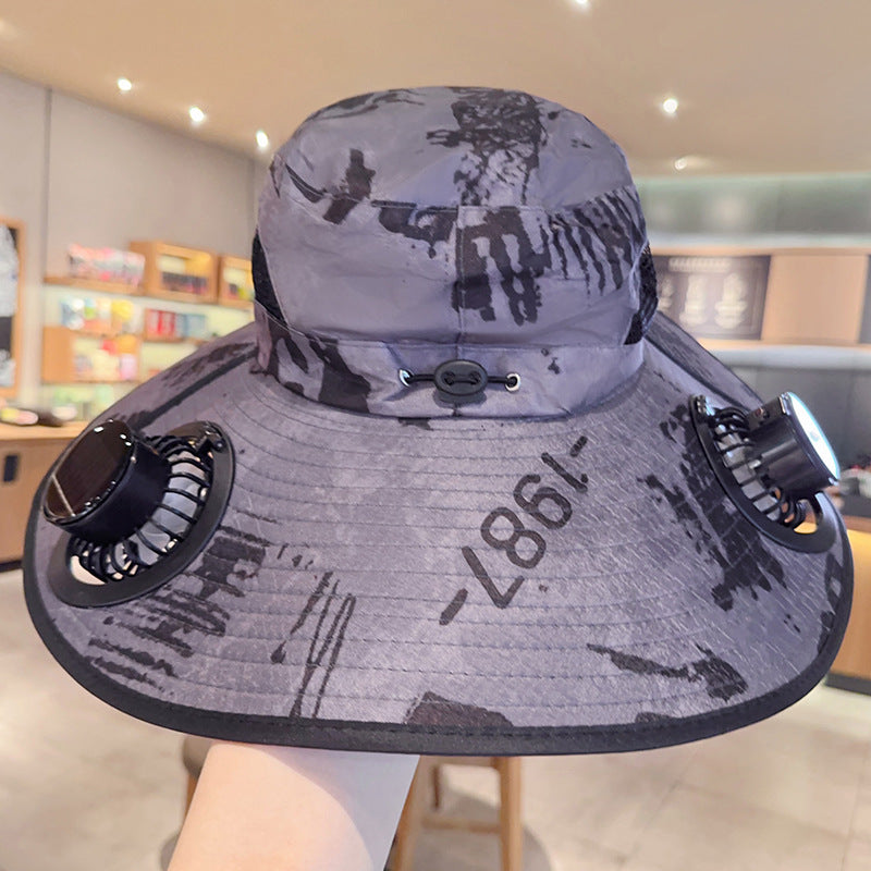 Solar Cap – Hut mit Solar-Ventilator Outdoor