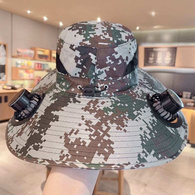 Solar Cap – Hut mit Solar-Ventilator Outdoor