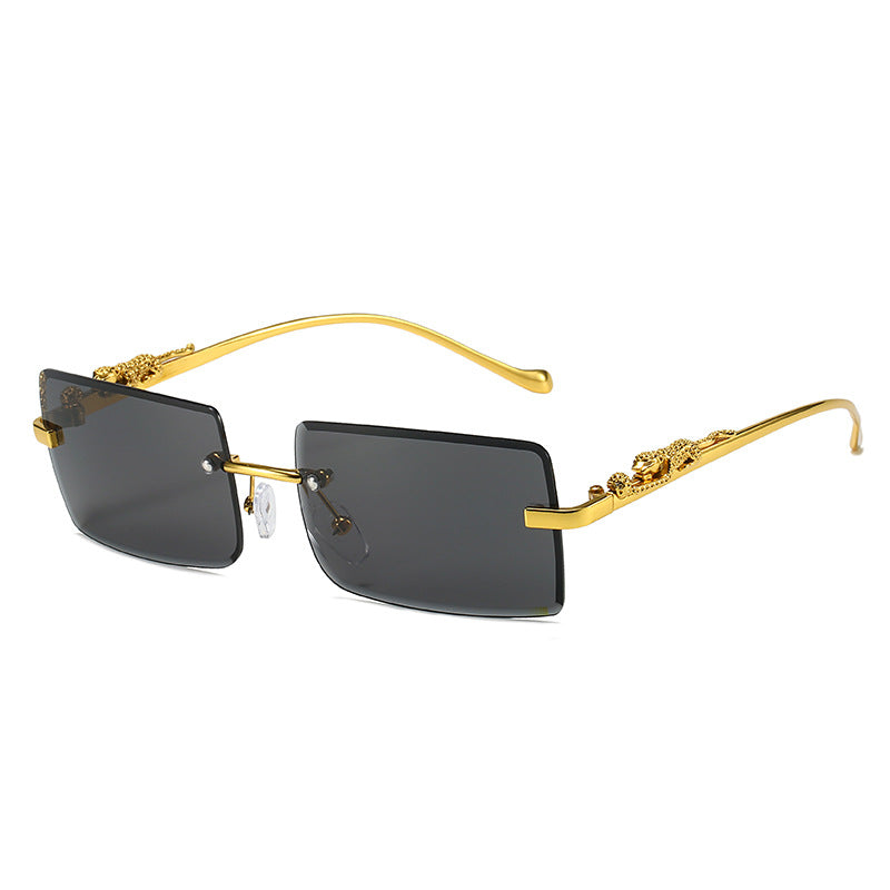 Rimless Square Sonnenbrille
