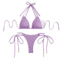 Pure – Einfarbiger Bikini Zweiteiler