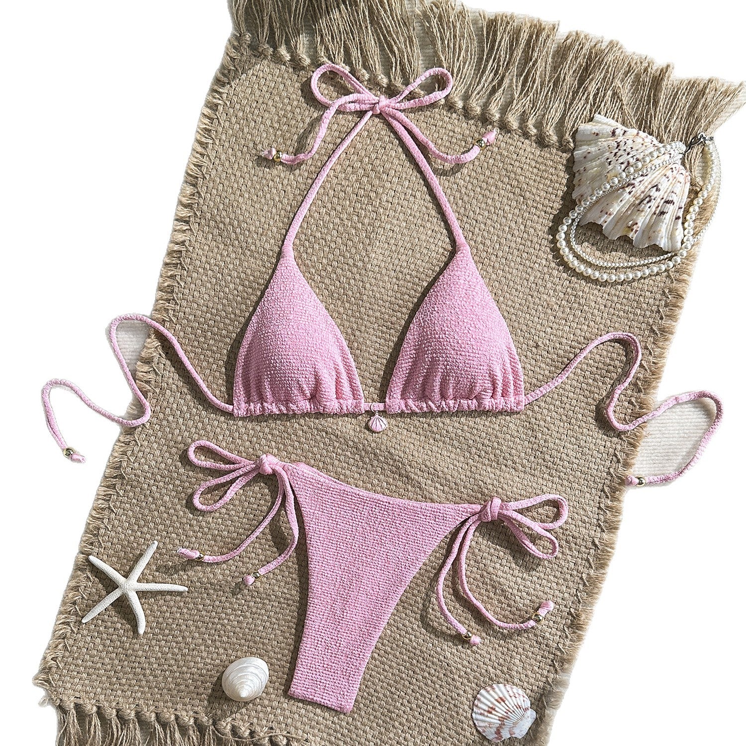 Solids – Einfarbiger Split Bikini