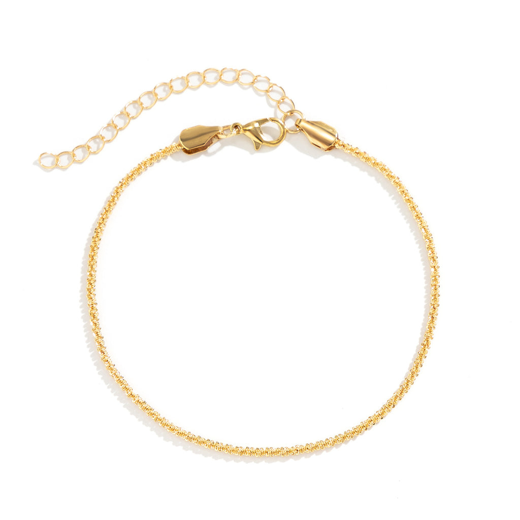 Stern Schmetterling Fußkette – Perlen, Muscheln & Delfin | Beach Anklet
