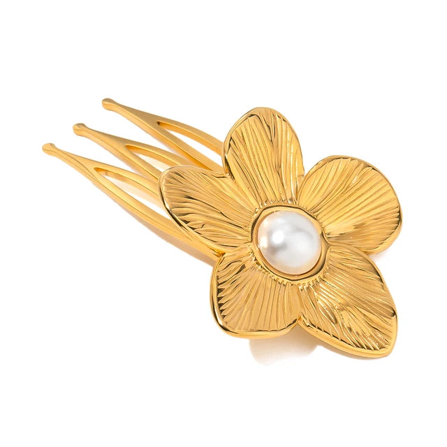 Edelstahl Muschel Haarspange – Ocean INS Style | 15 Designs