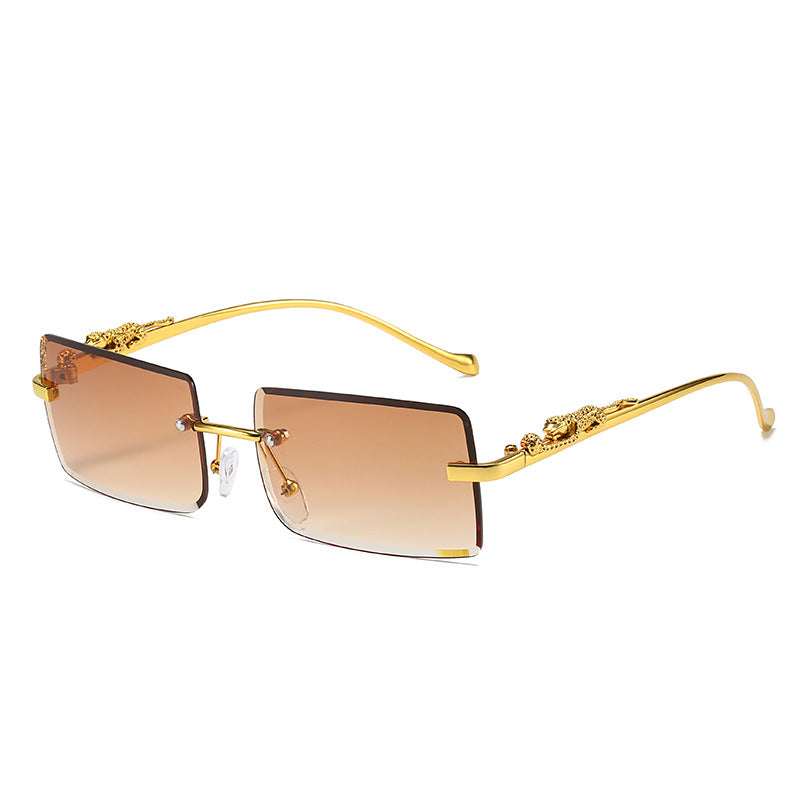 Rimless Square Sonnenbrille