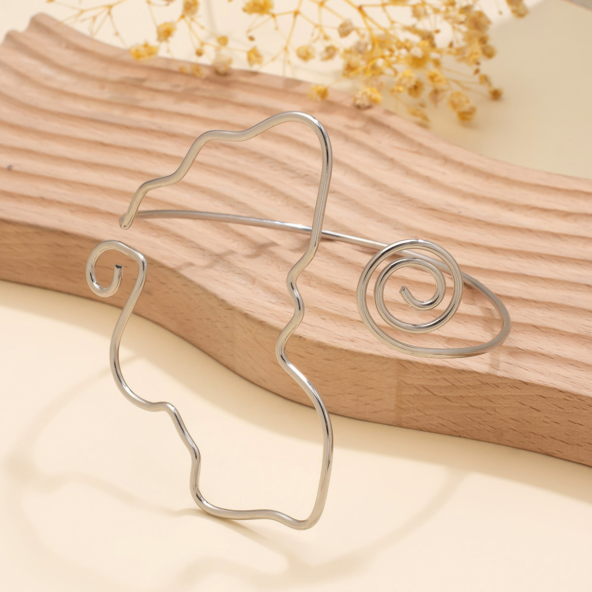 Retro Schlangen-Armband & Beinkette – Gewunden & Exaggeriert | 3 Farben
