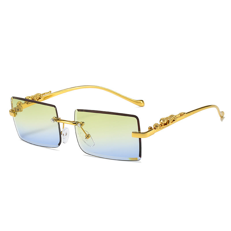 Rimless Square Sonnenbrille