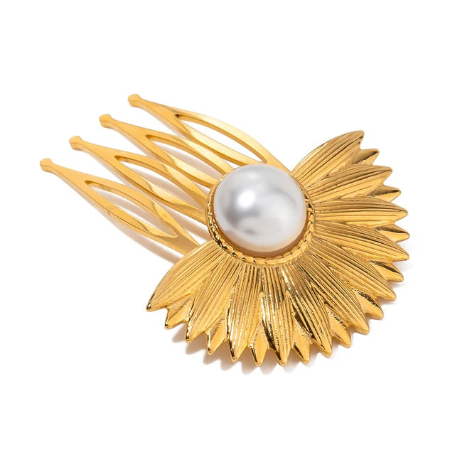 Edelstahl Muschel Haarspange – Ocean INS Style | 15 Designs