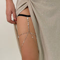 Lolita Spitze Bein-Ring Body Chain – Strass & Fransen | 8 Styles