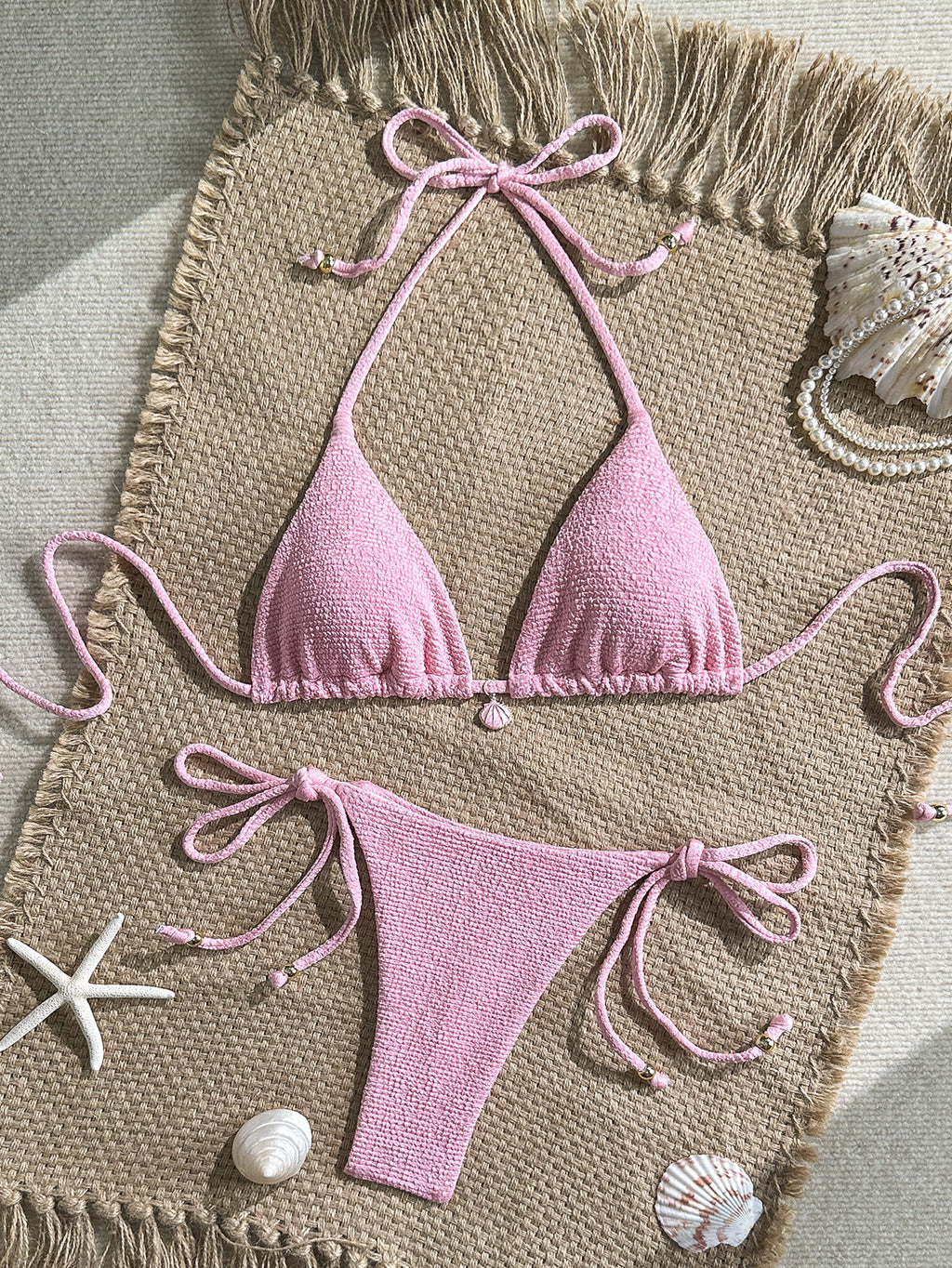 Solids – Einfarbiger Split Bikini