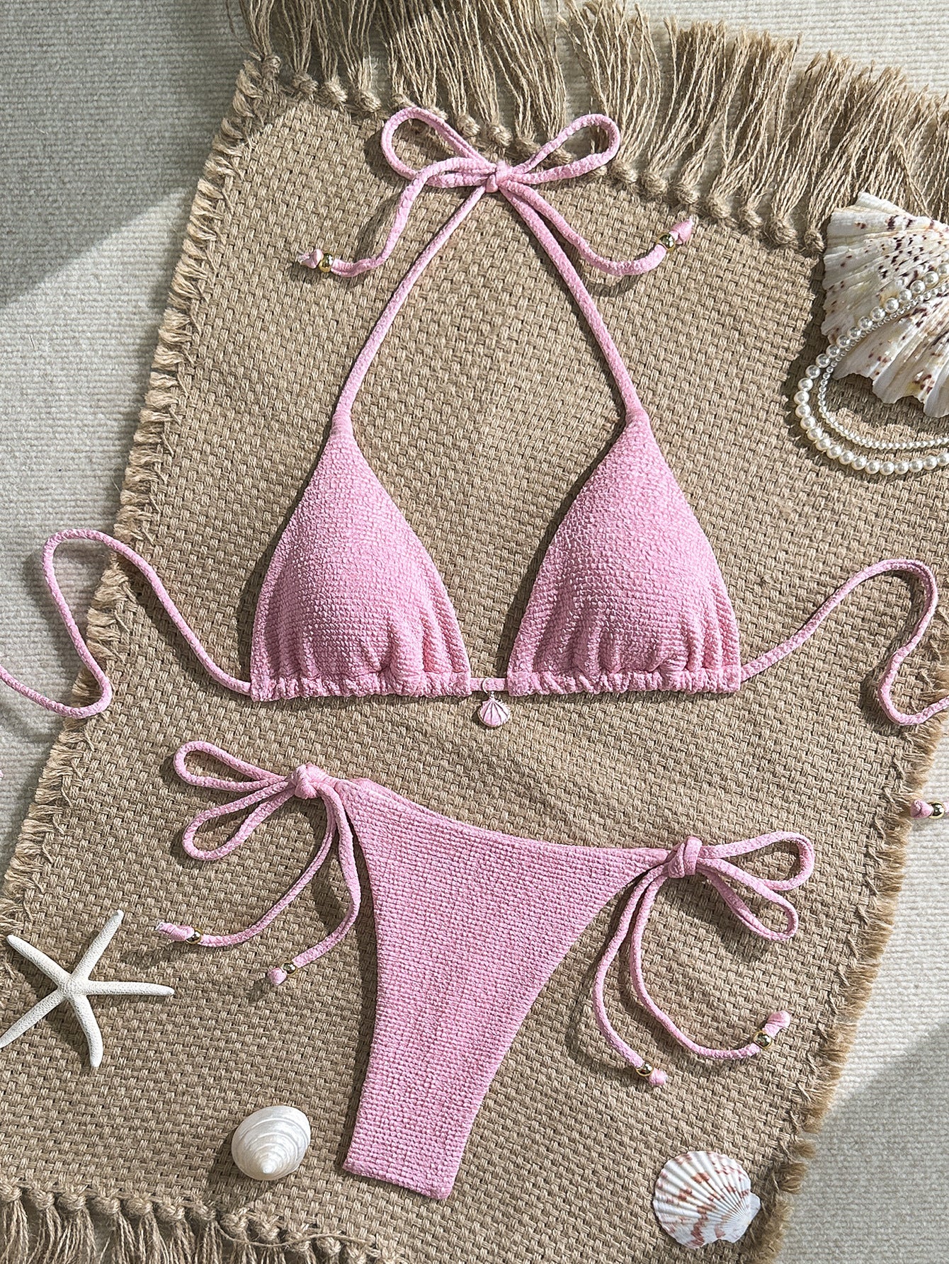 Solids – Einfarbiger Split Bikini