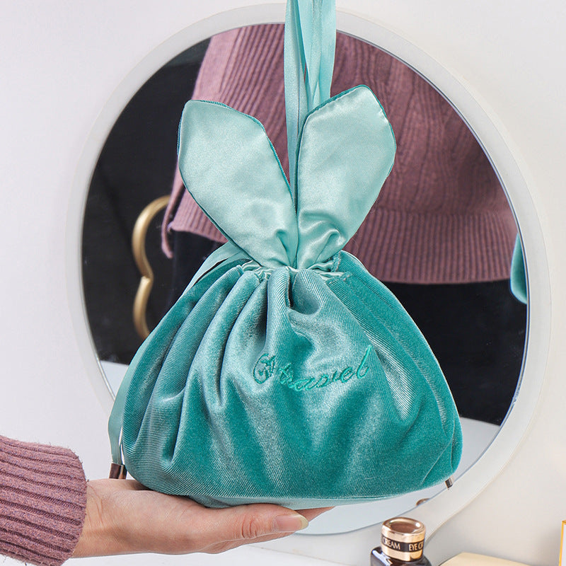 Make-up Beutel Damen – Kosmetiktasche mit Kordelzug Geschenk