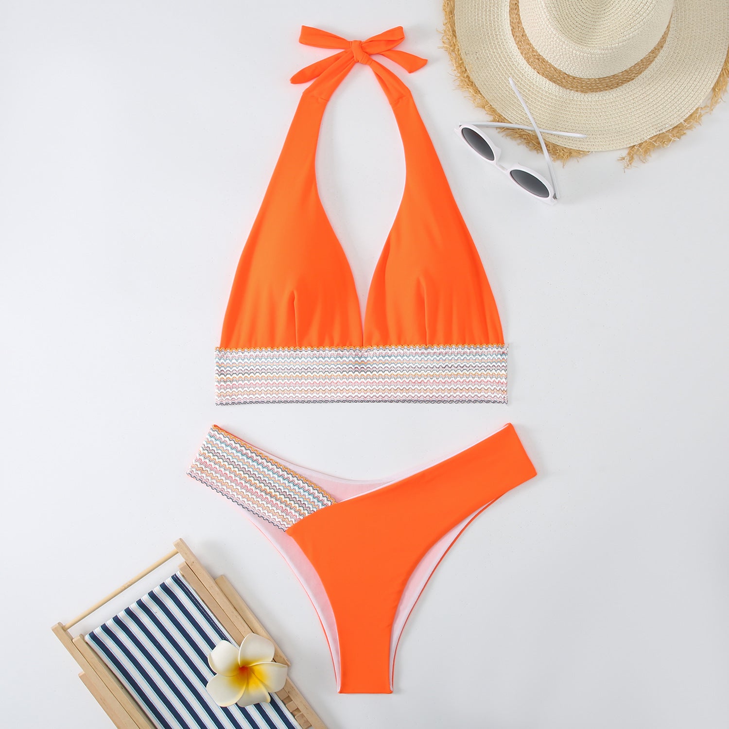 Colorblock – Bikini Zweiteiler Colorblock Design