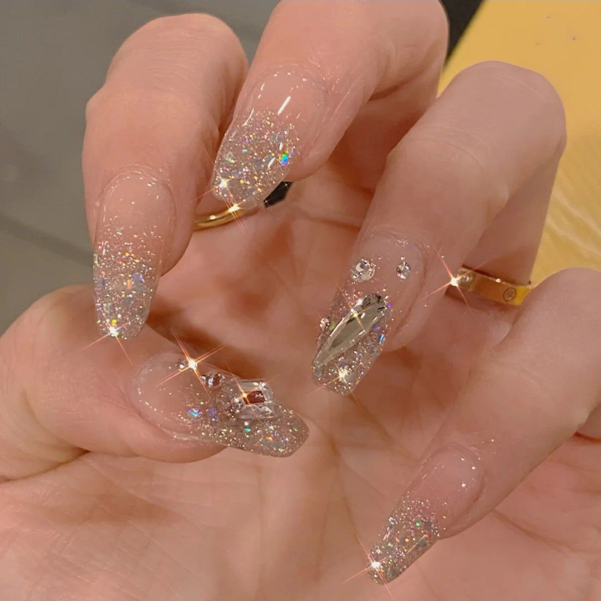 Press-On Nails Abnehmbar – Fertige Manicure Nagelpatches