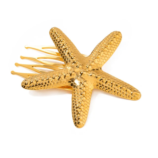 Edelstahl Muschel Haarspange – Ocean INS Style | 15 Designs
