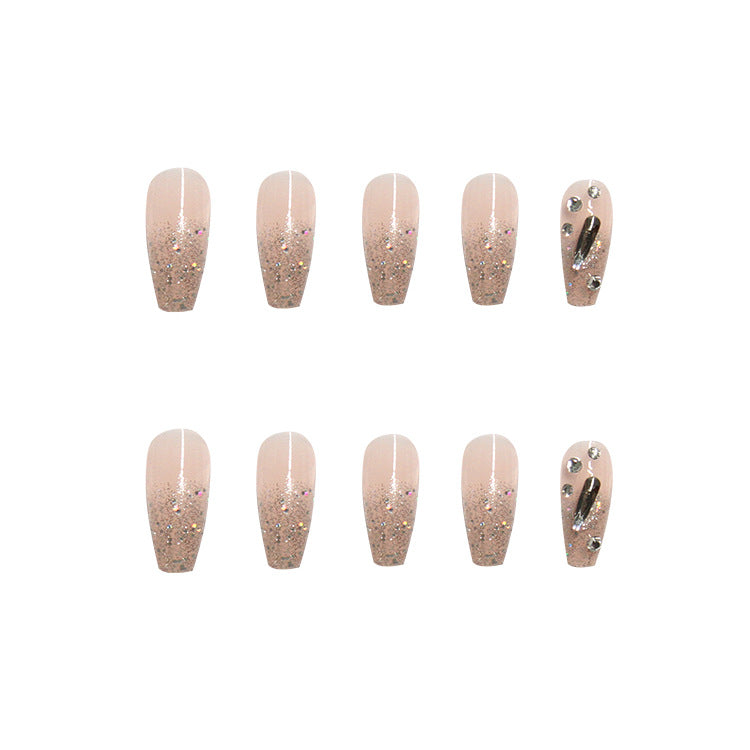Press-On Nails Abnehmbar – Fertige Manicure Nagelpatches
