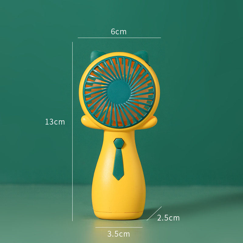 Fancy Fan – Mini Handventilator Geweih & Feder