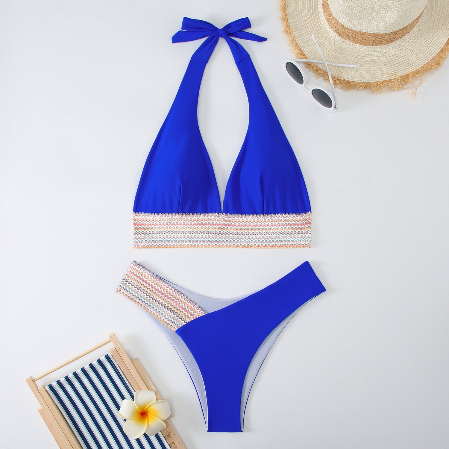 Colorblock – Bikini Zweiteiler Colorblock Design