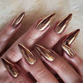 Press-On Nails Galvanis Metallic Kunstnägel