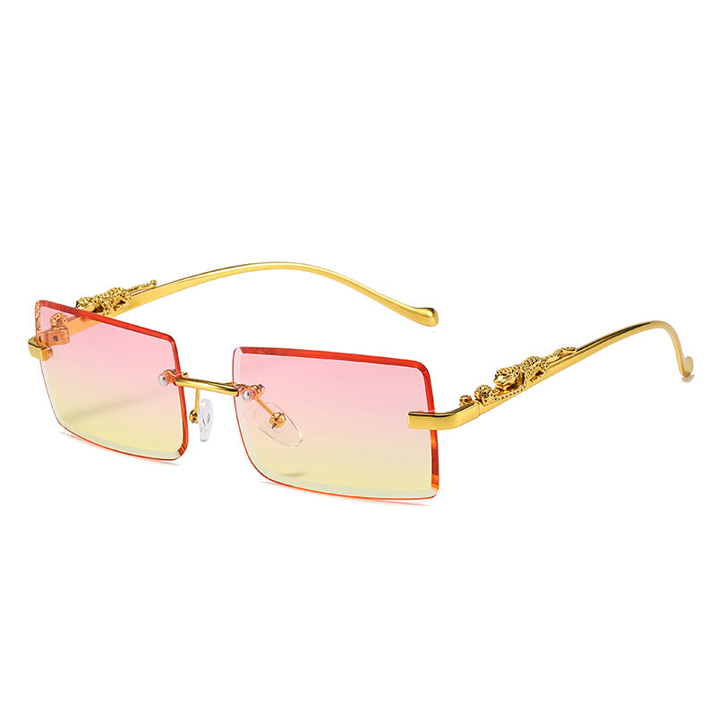 Rimless Square Sonnenbrille