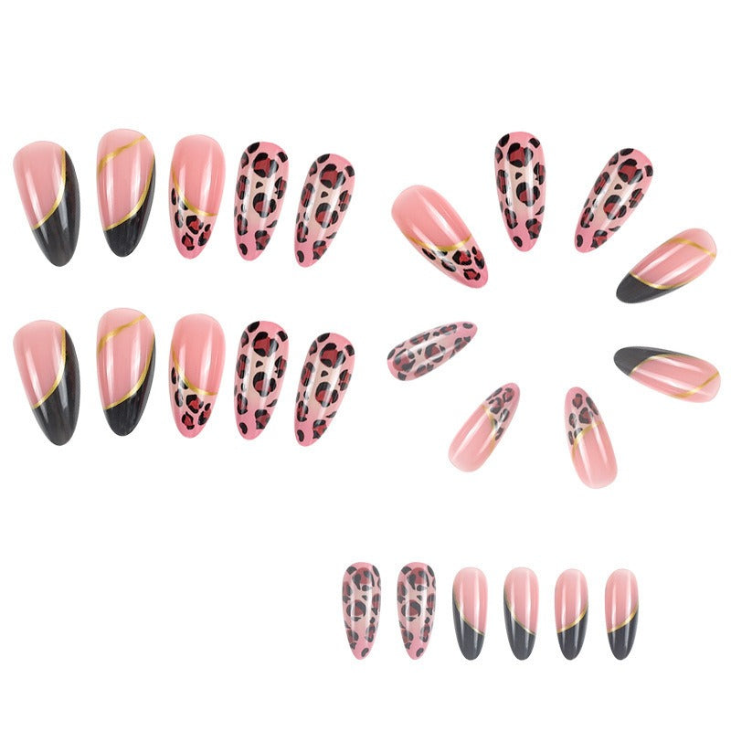 Press-On Nails Mandel Ins Style – Hot Girl Nageldesign