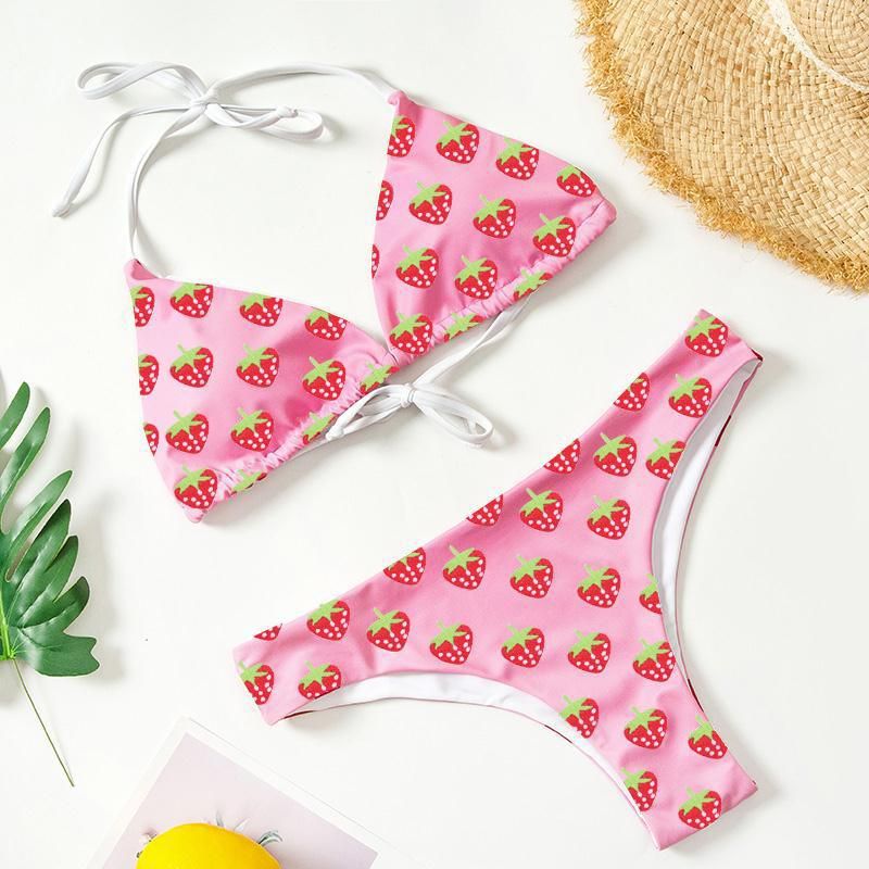 Berry Bliss – Print Bikini Zweiteiler