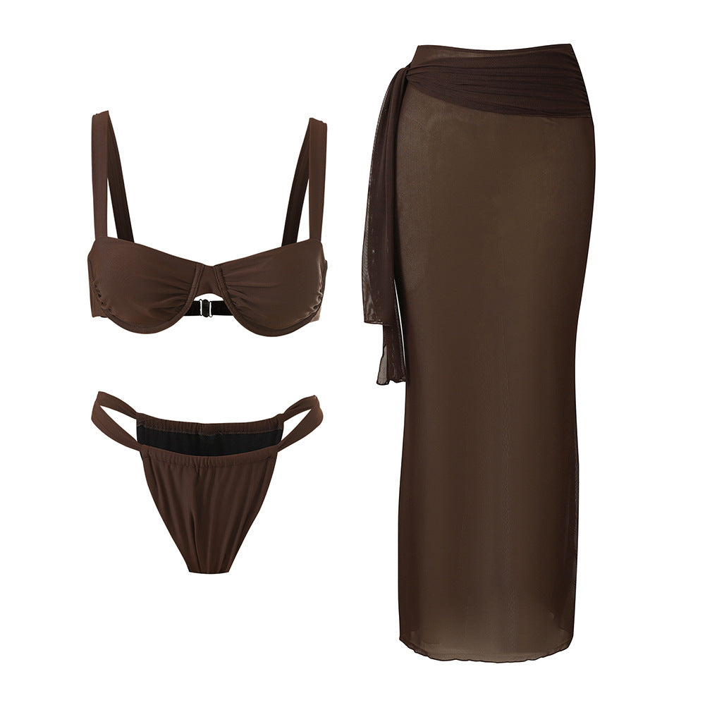Trio – Dreiteiliges Bikini Set