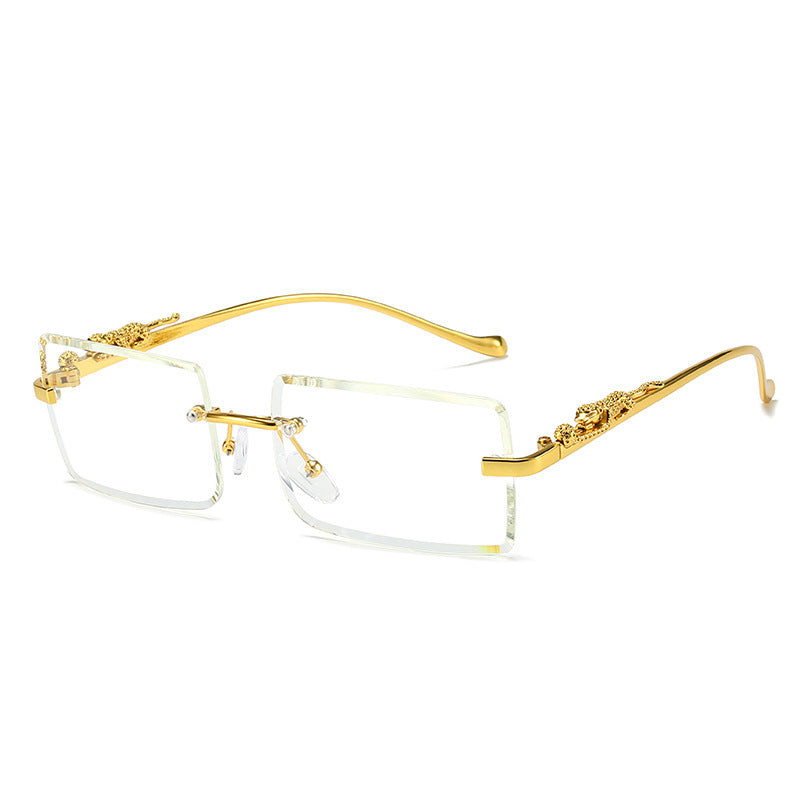 Rimless Square Sonnenbrille