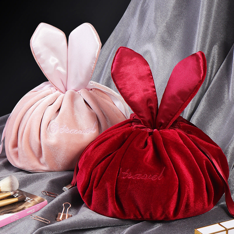 Make-up Beutel Damen – Kosmetiktasche mit Kordelzug Geschenk